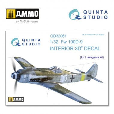 1/32 Fw 190D-9 3D-Printed &...