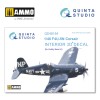 1/48 F4U-5N 3D-Printed & coloured Interior on decal paper (for Hobby Boss kit)