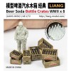 Beer Soda Bottle  Crates WWII x 8  (Scale 1/48  1/72)