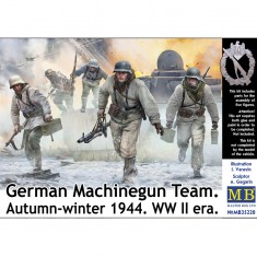 1/35 German Machinegun Team. Autumn-winter 1944. WW II era