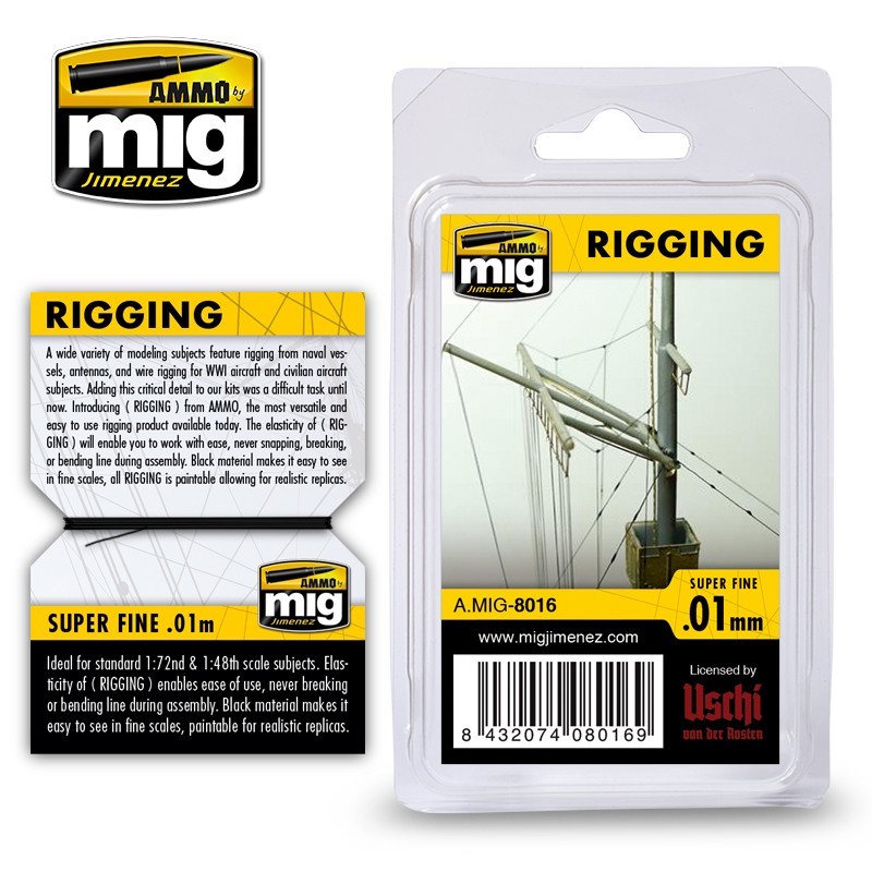 RIGGING – SUPER FINE 0.01 MM