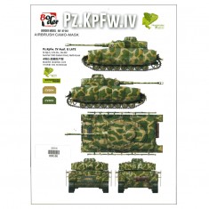 Pz.Kpfw IV Ausf. G/H Mask 1 - Scale 1/35