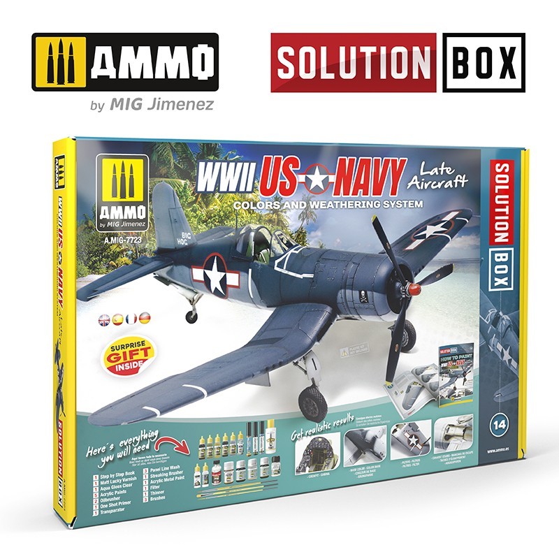 Ammo Mig 7702 WWII Luftwaffe Late Fighters Solution Box-Ammo of Mig 843207407 