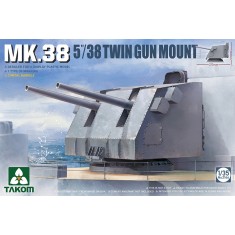 1/35 MK.38 5''/38 Twin Gun Mount (Metal barrel)