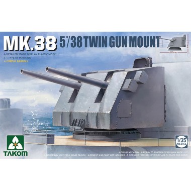 1/35 MK.38 5''/38 Twin Gun...