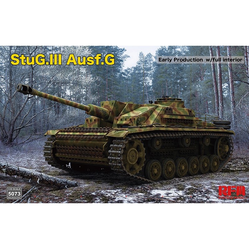 1/35 StuG. III Ausf. G Early Production with full interior & workable track links