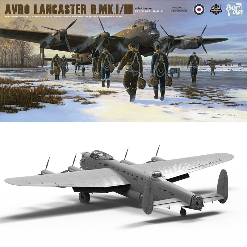 1/32 Avro Lancaster B.Mk.I/III w/Full Interior