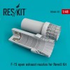 1/48 F-15 open exhaust nozzles  for Revell Kit
