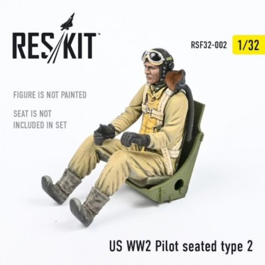 1/32 US WW2 Piloto Sentado...