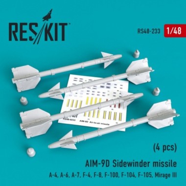1/48 AIM-9D Sidewinder...