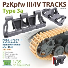 1/35 PzKpfw.III/IV Tracks Type 3a