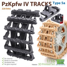 1/16 PzKpfw.III/IV Tracks Type 5a