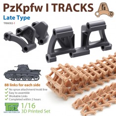 1/16 PzKpfw I Tracks Late Type for Ausf.A only