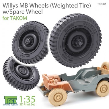 1/35 Willys MB Wheels...