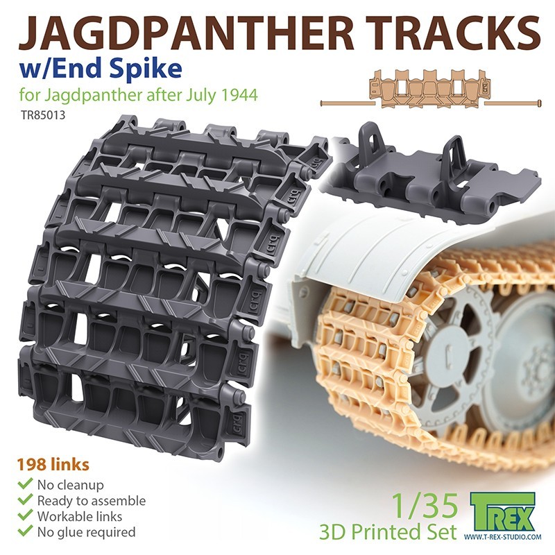1/35 Jagdpanther Tracks w/End Spike
