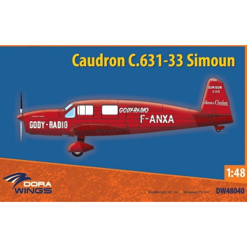 1/48 Caudron C.631/633 Simoun