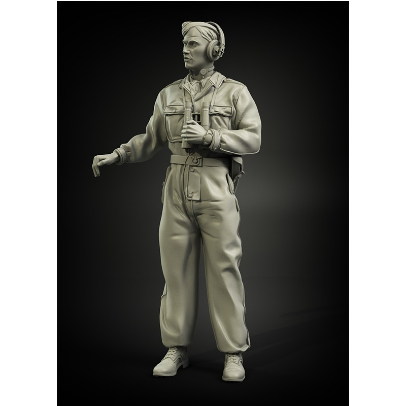 1/35 Waffen-SS cammo overalls  tank crew (3 figures)