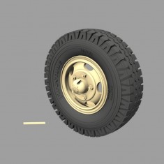 1/35 Marmon-Herrington road wheels (Firestone)