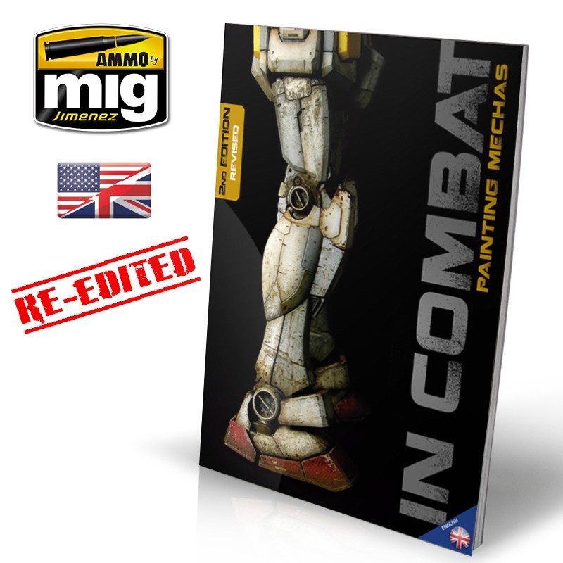 Ammo of MIG Jimenez Colour Book for sale online english 92 Pages in Combat Painting Mechas 