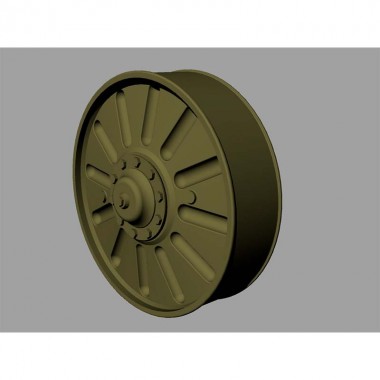 1/35 Burn Out Wheels for...