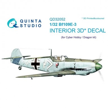 1/32 Bf 109E-3 3D-Printed &...