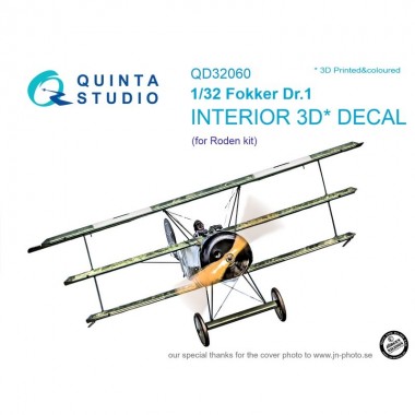 1/32 Fokker Dr.1 3D-Printed...