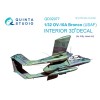 1/32 OV-10A (USAF version) 3D-Printed & coloured Interior on decal paper (for KittyHawk kit)