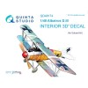 1/48 Albatros D.III 3D-Printed & coloured Interior on decal paper (for Eduard kit)