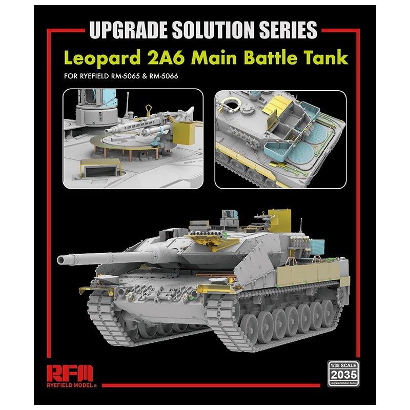 1/35 Upgrade set for 5065 & 5066 Leopard 2A6 