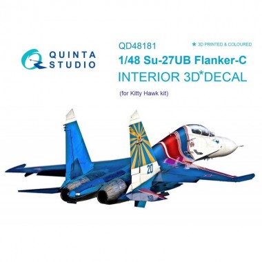 1/48 Su-27UB 3D-Printed &...
