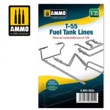 1/35 Fuel lines for T-54/55/62
