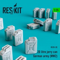 1/35 20 litre jerry can - German army (WWll) (16 pcs)