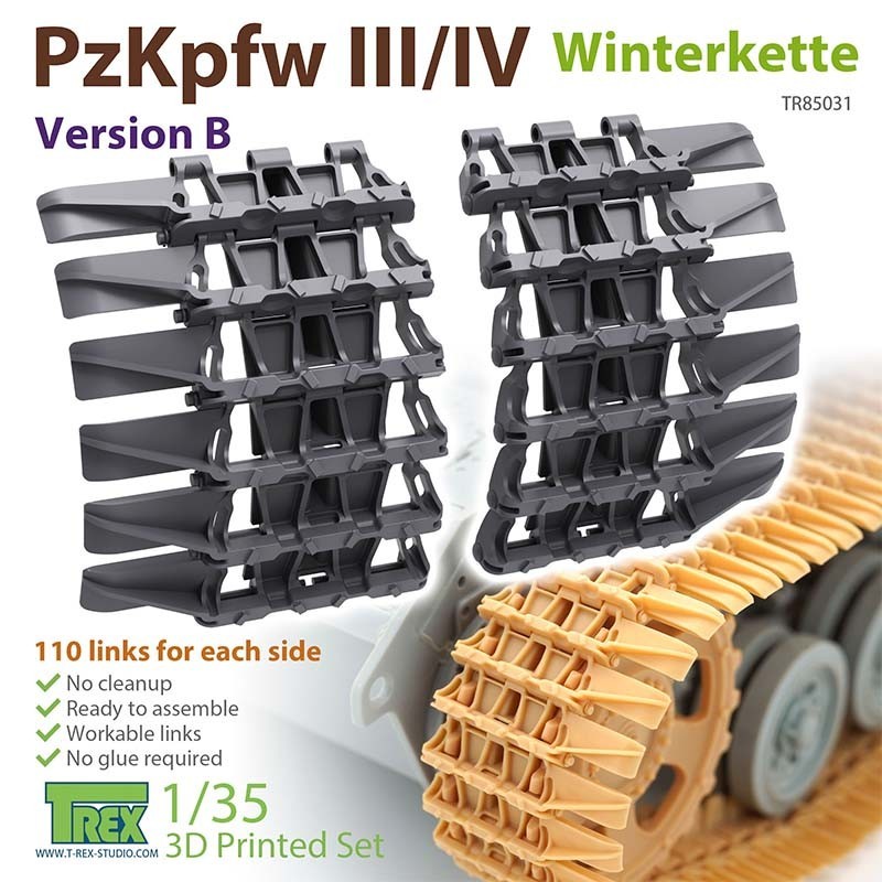 1/35 PzKpfw III/IV Winterkette Version B