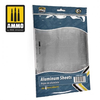 Aluminium Sheets 280mm x...