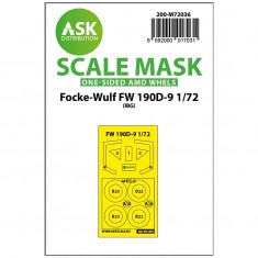 1/72 Focke-Wulf Fw 190D-9 one-sided painting mask for IBG
