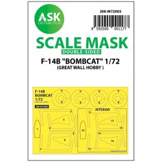 1/72 F-14B Bombcat double-sided painting mask for Great Wall Hobby