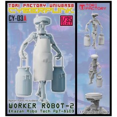 1/35 ROBOT WORKER 2 : [Kazan Robo Tech PpT-810]