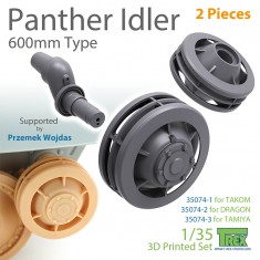 1/35 Panther Idler 600mm Type (2 pieces) for TAKOM