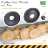 1/35 Panther Road Wheels w/o Tire Set (2 types, 4 pieces for each type)