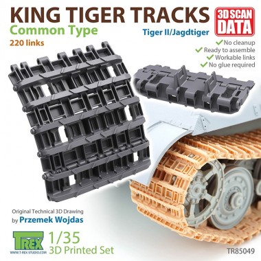 1/35 King Tiger Tracks Common Type