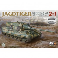 1/35 JAGDTIGER (2 in 1) 128MM Pak L66 - 88MM Pak L71