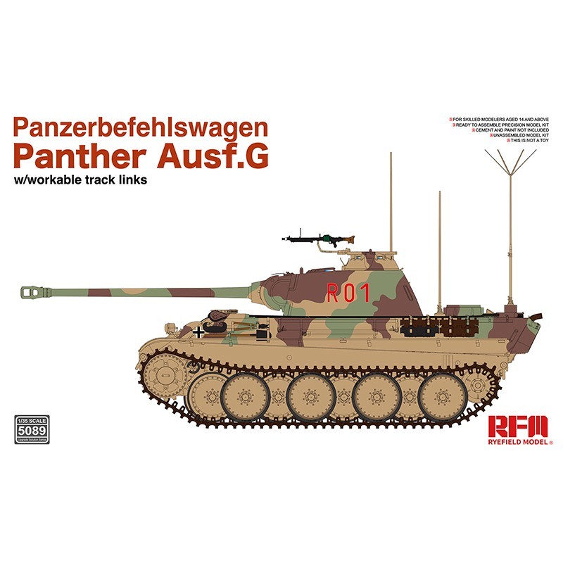 1/35 Panzerbefehlswagen Panther Ausf.G