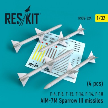 1/32 Misiles AIM-7M Sparrow...