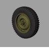 1/35 Willys MB “Jeep” road wheels (Commercial No2)
