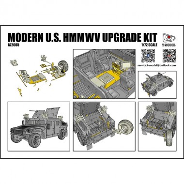1/72 Kit de Mejora HMMWV...