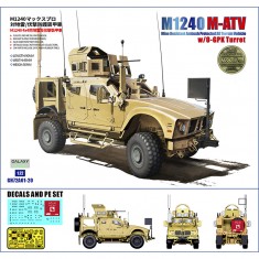 1/72 M1240 (M-ATV) MRAP with O-GPK Turret Special Set (by Galaxy Hobby)