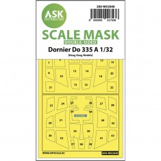 1/32 Dornier Do 335A double-sided mask for HK Models