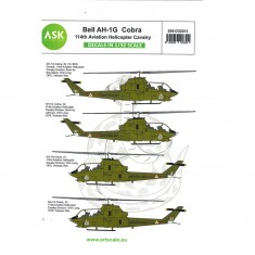 1/32 Bell AH-1G Cobra 11th Aviation Helicopter Cavalry part 3