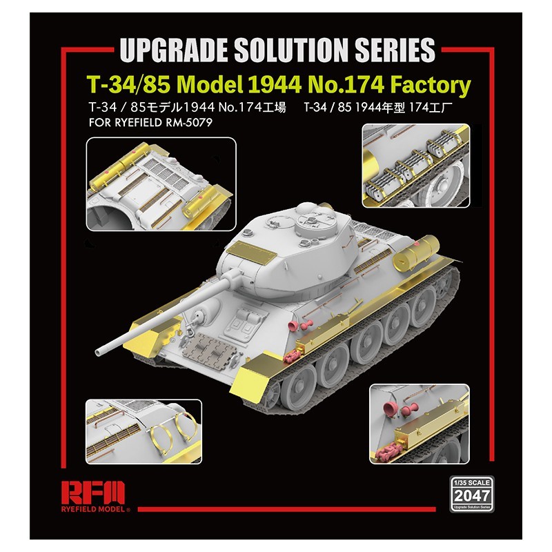 1/35 Upgrade set for 5079 T-34/85 No.174