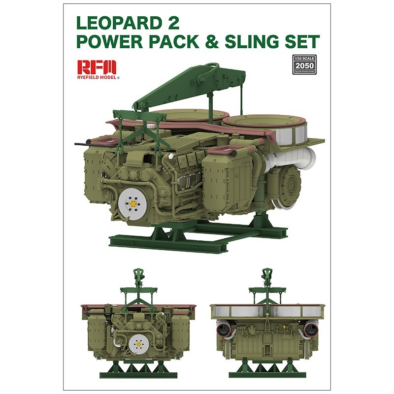 1/35 Leopard 2 Power pack & Sling set